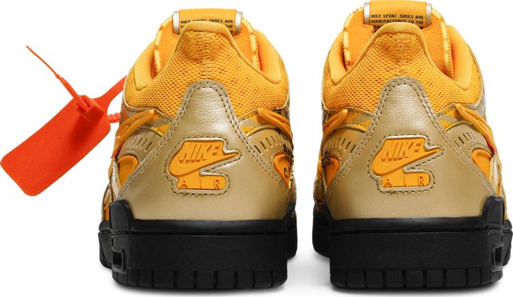 Off-White x Air Rubber Dunk 'University Gold'