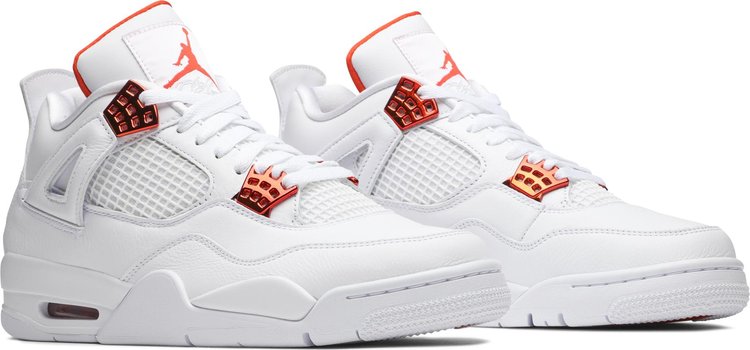 Nike Air Jordan 4 Retro 'Orange Metallic'